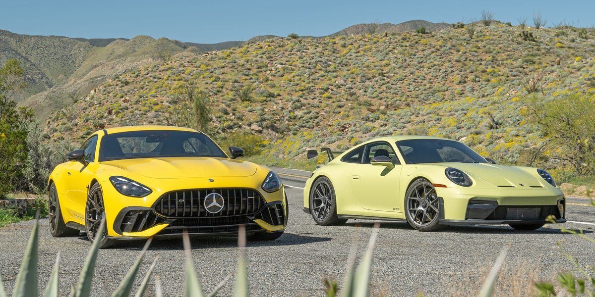 Porsche 911 GT3 vs. Mercedes-AMG GT63 Pro
