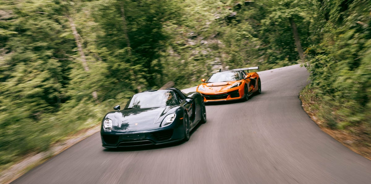 The Chevrolet Corvette ZR1X and Porsche 918 Spyder Are Unlikely Partners in Electrification