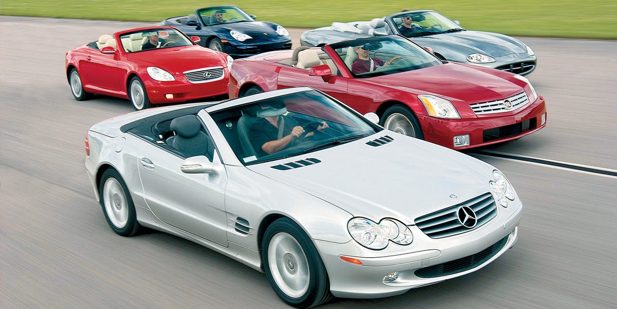 2004 Luxury Convertibles Compared: Detroit Versus Everybody