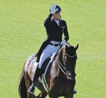 Frederic Wandres Leads Germany to Top Dressage World Championship at Midway Point