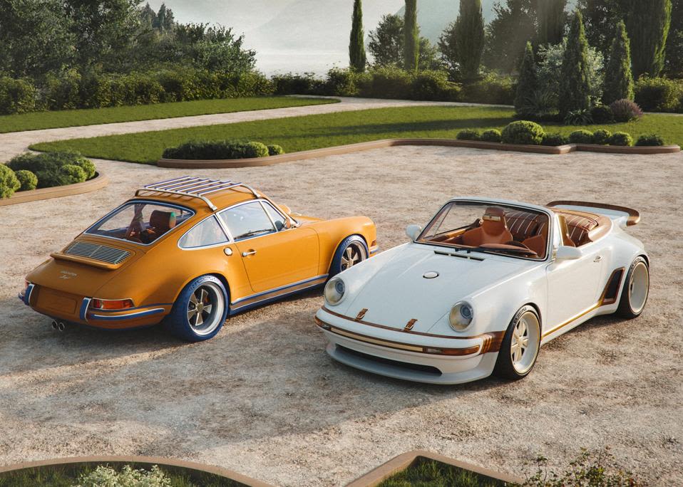 Louis Vuitton And Singer Create Two Extraordinary 911s