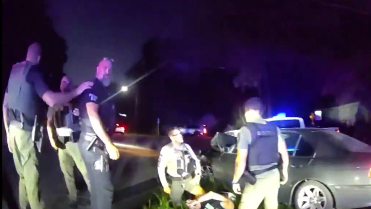 Florida Man Turns BMW With Fake Plates Into a Battering Ram, Loses to a Parked Cruiser