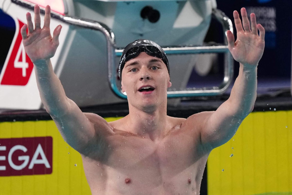 Men’s 1,500-meter freestyle world record demolished by Germany’s Johannes Liebmann at Euros