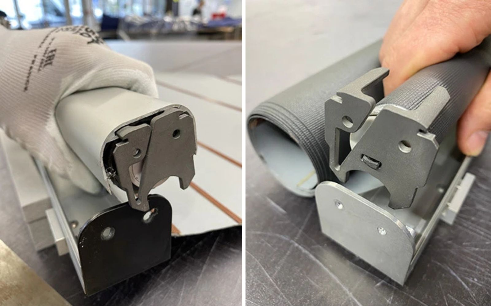 Lufthansa Technik 3D prints unsourceable polymer latch in titanium | VoxelMatters