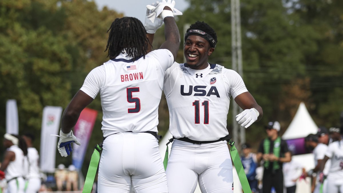 U.S. men and Canada women win flag football world titles – NBC Los Angeles