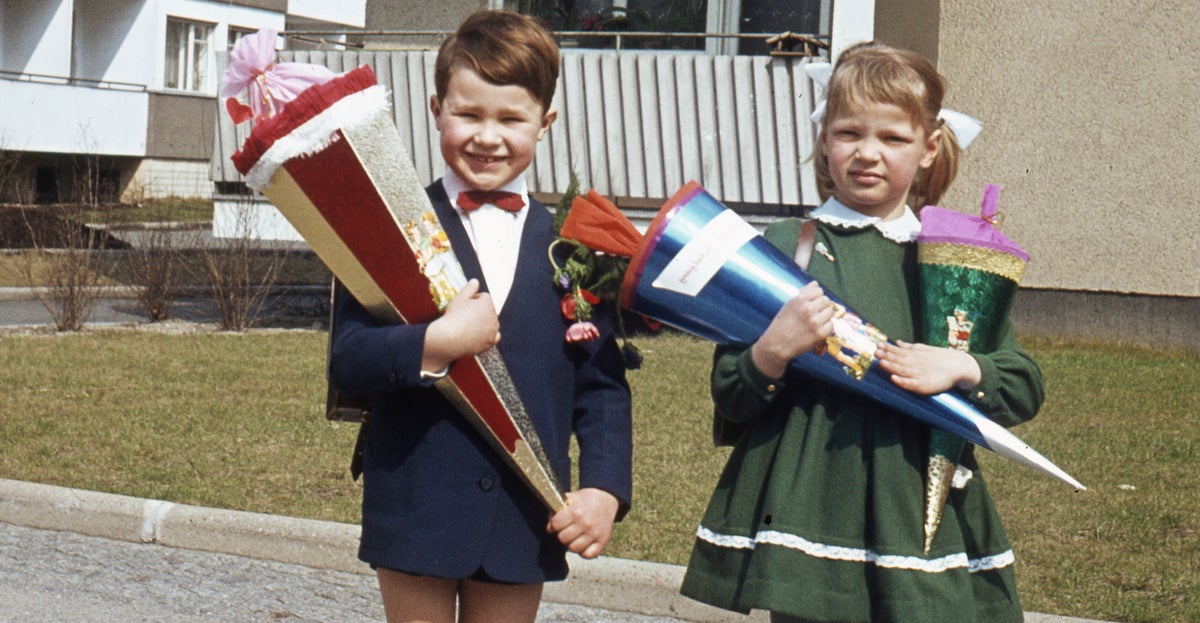 German Kids Go To School With Giant Cones. Here's Why.