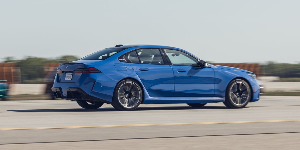 BMW M5 at the 0–150–0-MPH Speed Test 2026