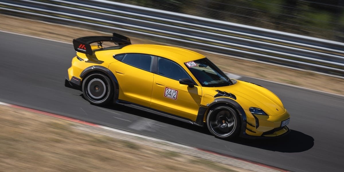 2027 Porsche Taycan Turbo GT Manthey Tracked: Maximum Taycan
