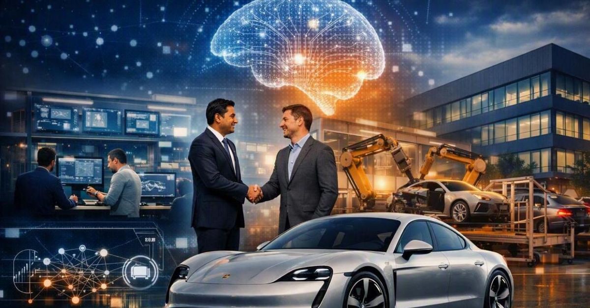 TCS and Porsche build a long-term AI strategy for mobility
