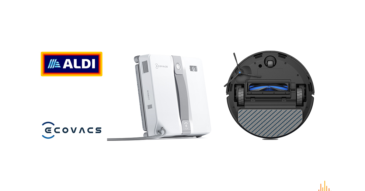 ECOVACS brings $279 DEEBOT and $249 WINBOT robots to ALDI Special Buys