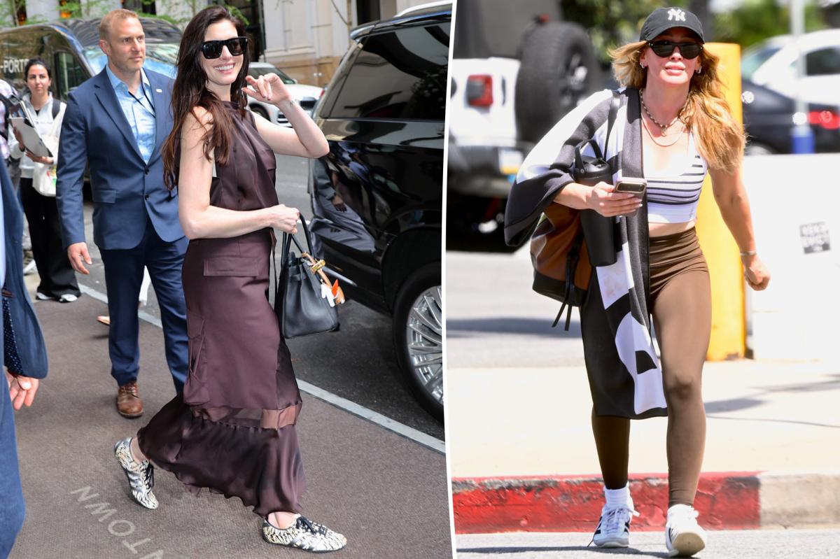 Score Anne Hathaway and Hilary Duff’s chic fall sneakers on sale