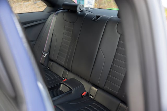 2026 BMW M2 rear seat
