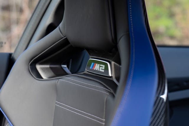 2026 BMW M2 seat detail