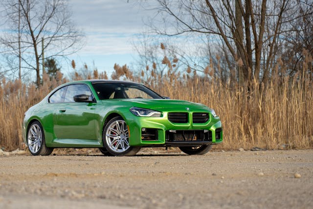 2026 BMW M2 front three quarter low angle