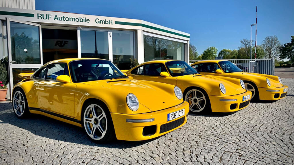  Porsche Reportedly Wants To Buy RUF After Singer Told It No