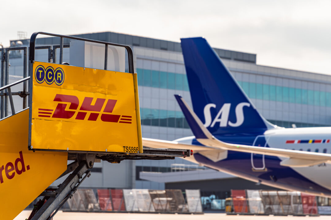 DHL appointed by SAS Scandinavian Airlines in 3 year ground handling contract