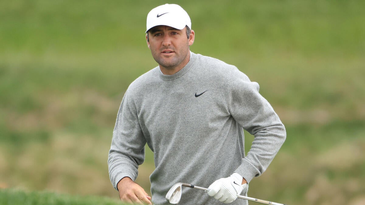 Scottie Scheffler, Min Woo Lee among seven in lead at PGA Championship