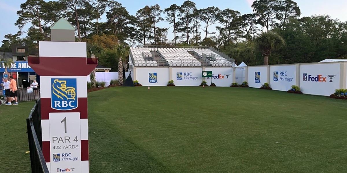 Round One of the RBC Heritage begins Thursday