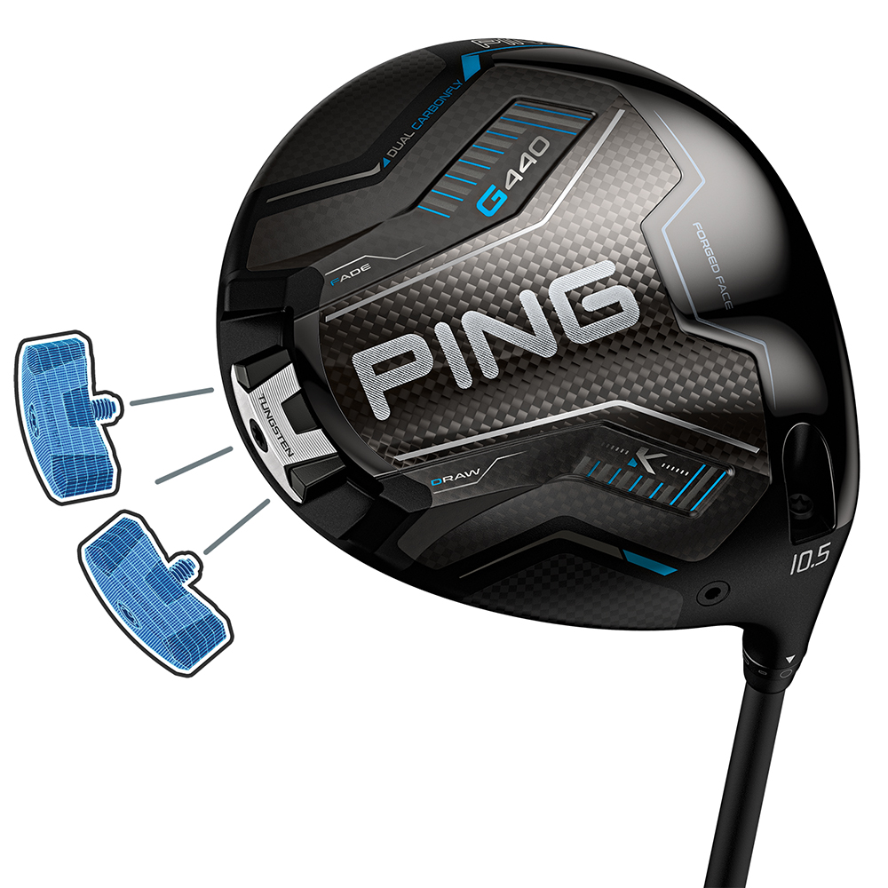 G440 K driver sets PING MOI record; advances forgiveness and speed to new highs