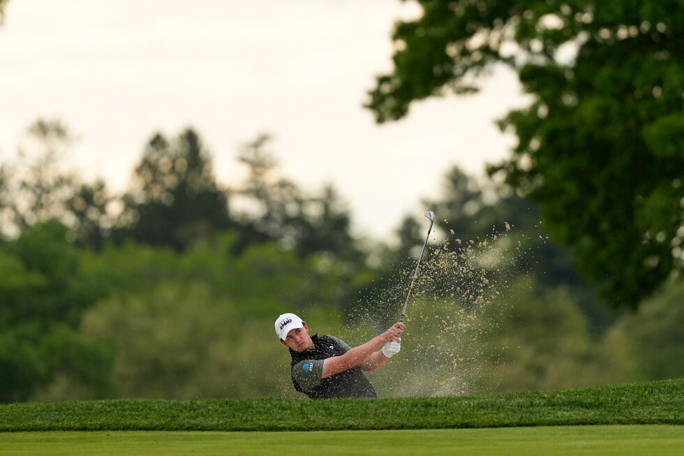The PGA Championship has its biggest logjam at a major in 24 years.