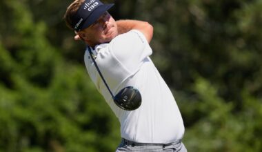 Keith Mitchell goes from wild start to first player with 4 straight even-par rounds at a US Open