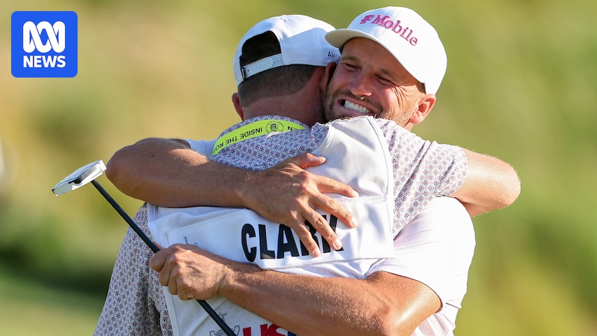 Wyndham Clark claims US Open for second time with one-stroke victory ahead of Sam Burns