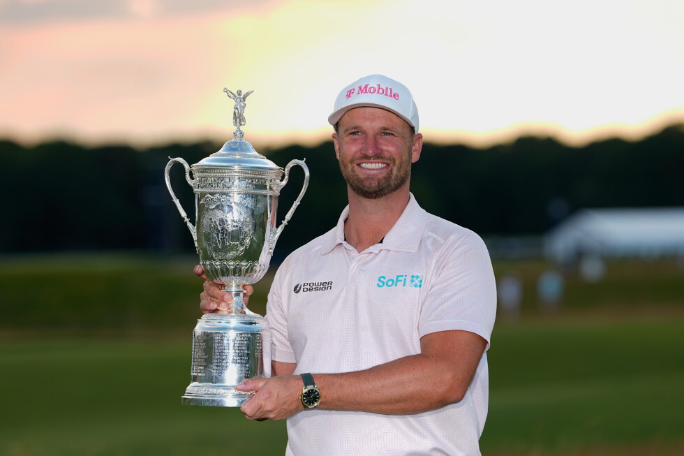 Wyndham Clark avoids record collapse and holds on to win the US Open