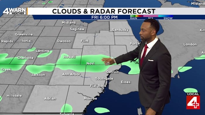 Storms produce golf ball-sized hail ahead of warmer weekend in Metro Detroit