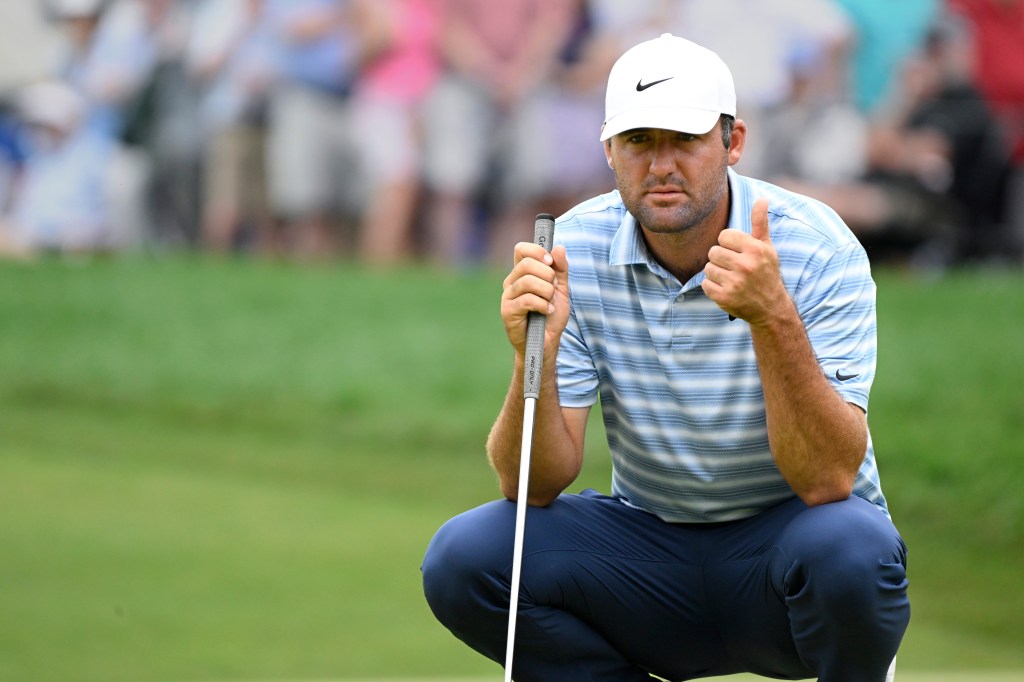 World No. 1 Scottie Scheffler tops Travelers Championship leaderboard with second-round 60