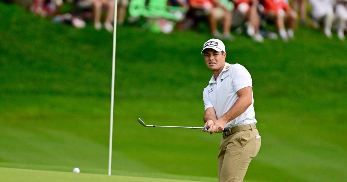 Hovland flips the script on Scheffler and takes the lead at Travelers Championship | National Sports