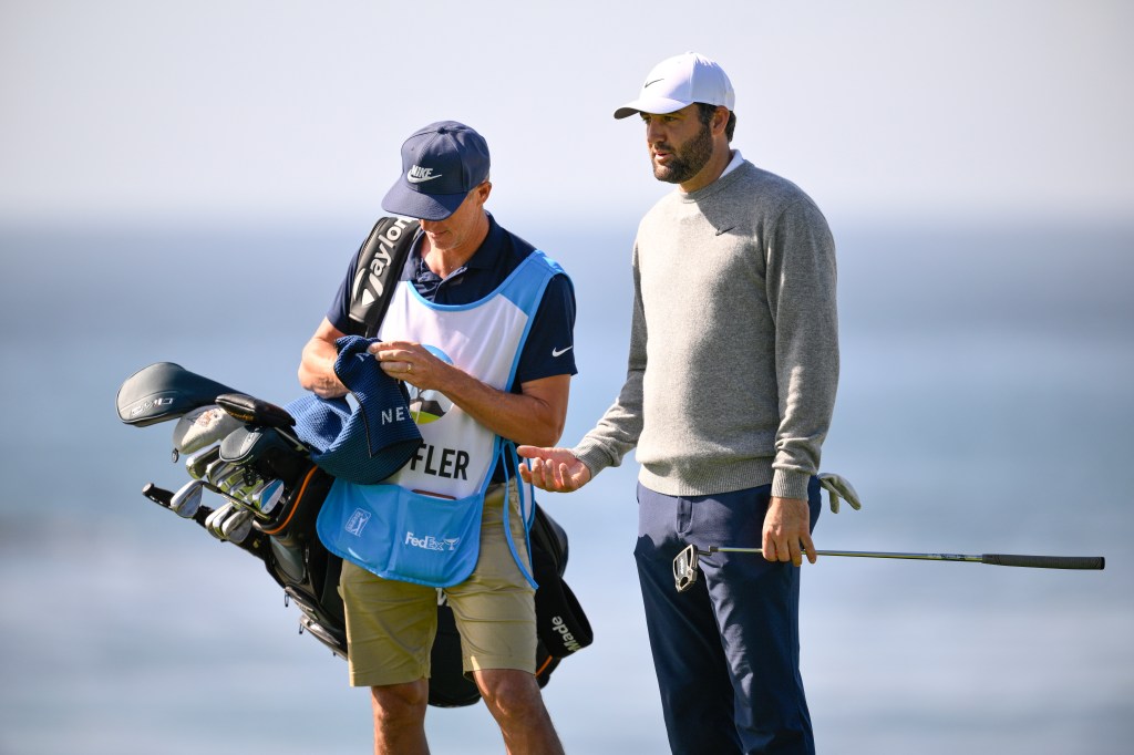 Scottie Scheffler opens near bottom of Pebble Beach Pro-Am leaderboard
