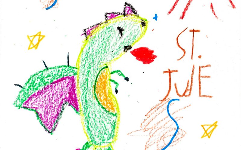 St. Jude patient art illustrates philanthropic commitment of PGA TOUR, FedEx during FedEx St. Jude Championship