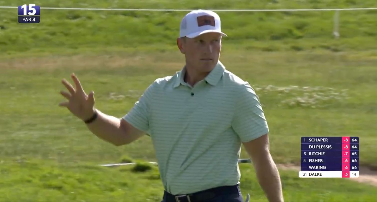 YouTube golf creator Brad Dalke impressses at BMW International Open