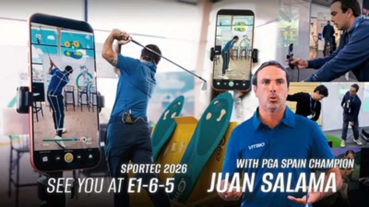 VITBIO Unveils the World's First AI Golf Training System Combining Full-Body Motion Capture and Plantar Pressure Analysis