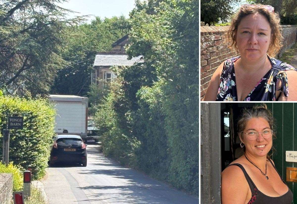 Villagers oppose plans for development at Sittingbourne Golf Centre over concerns of lorries ruining roads and shaking homes