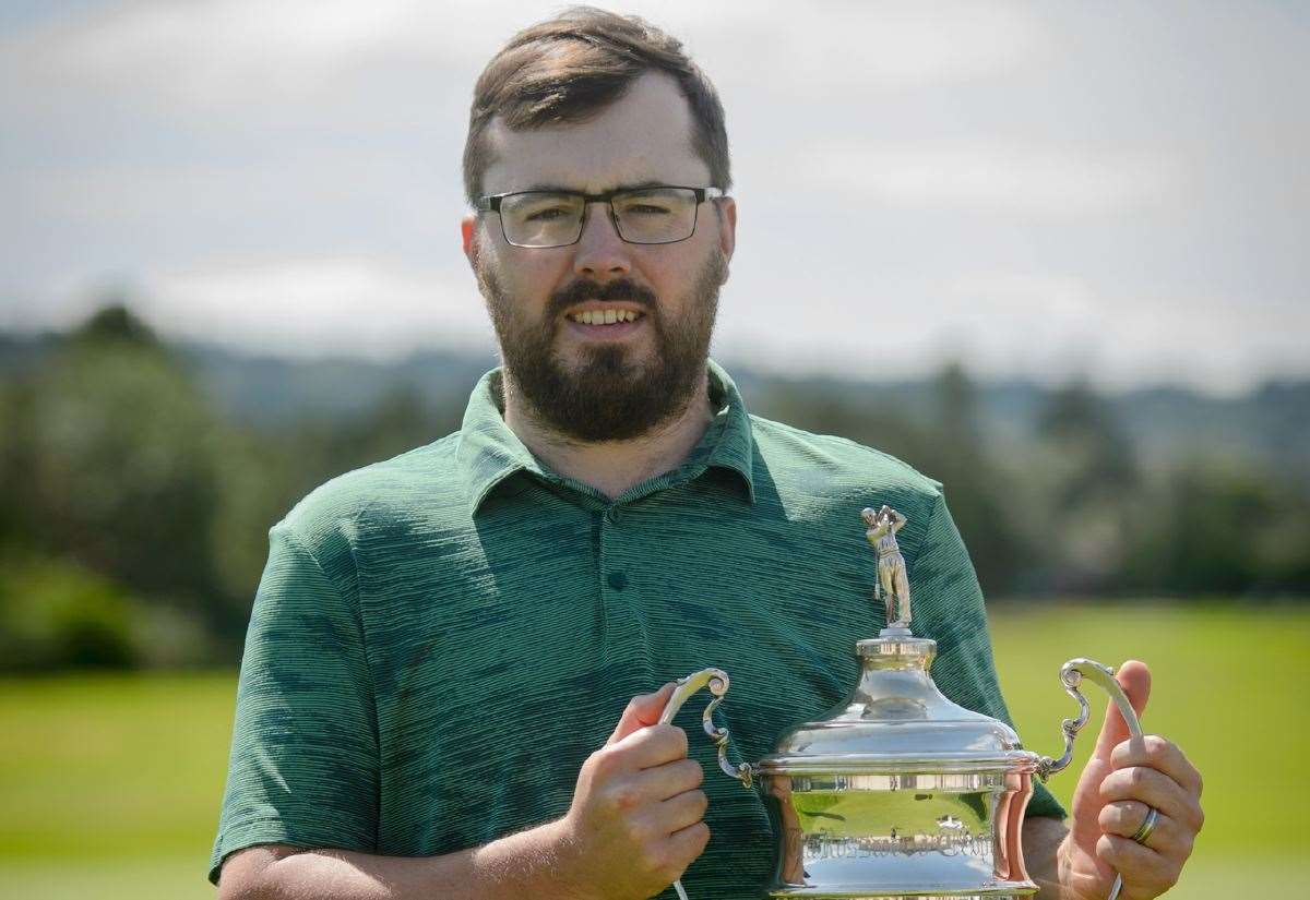 Nairn Golf Club member from Muir of Ord wins Inverness Four Day Open for the first time