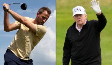 Harry Kane confirms round of golf with Donald Trump: ‘A pretty surreal experience’