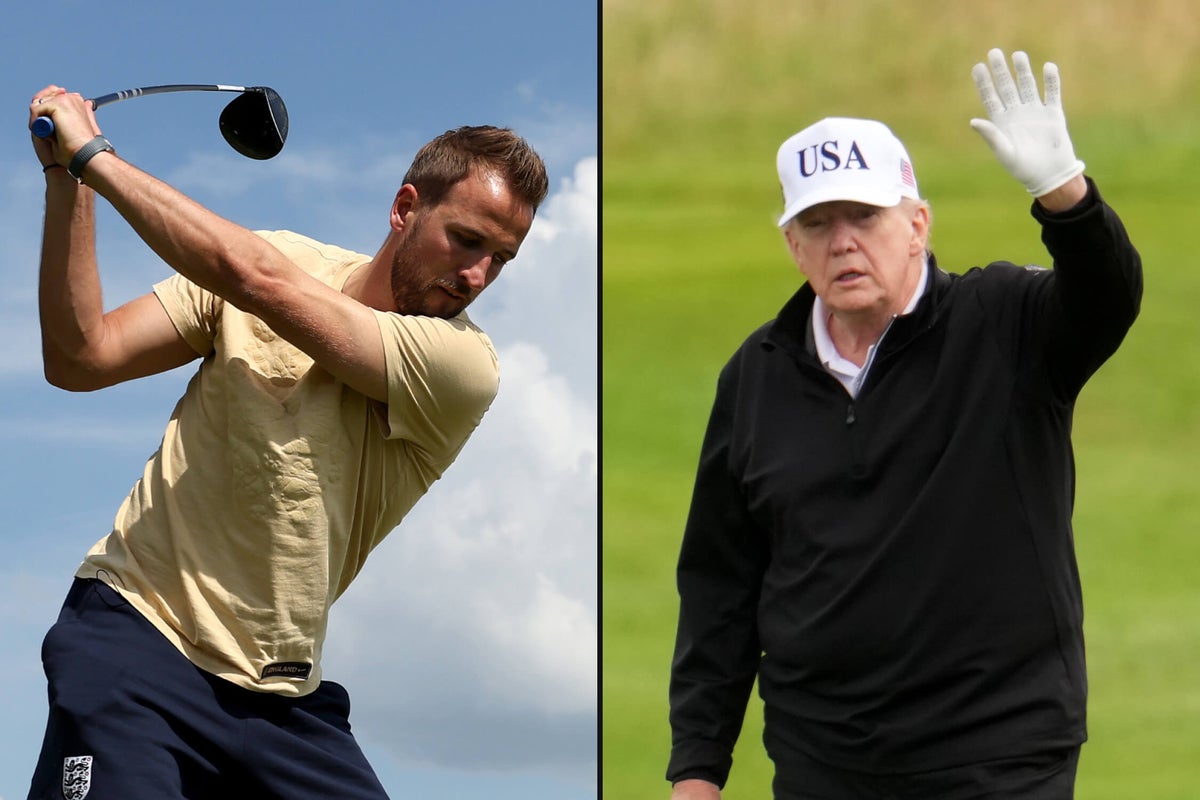 Harry Kane confirms round of golf with Donald Trump: ‘A pretty surreal experience’