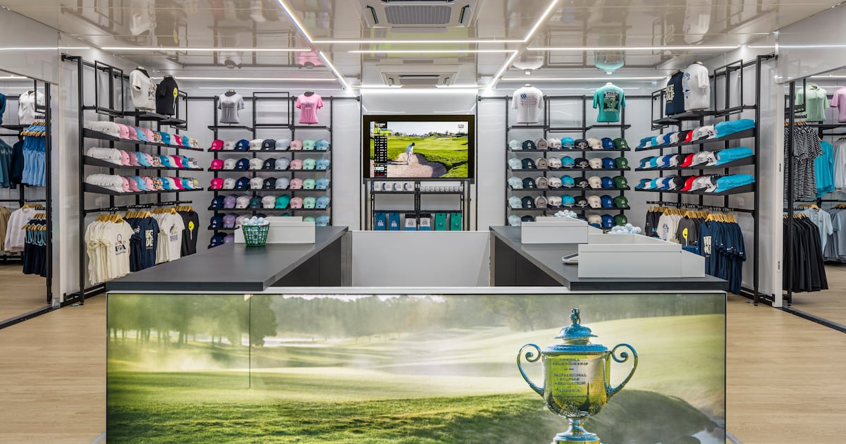 Great Ideas in Temporary and Modular Structures: PGA Championship Satellite Merchandise Store