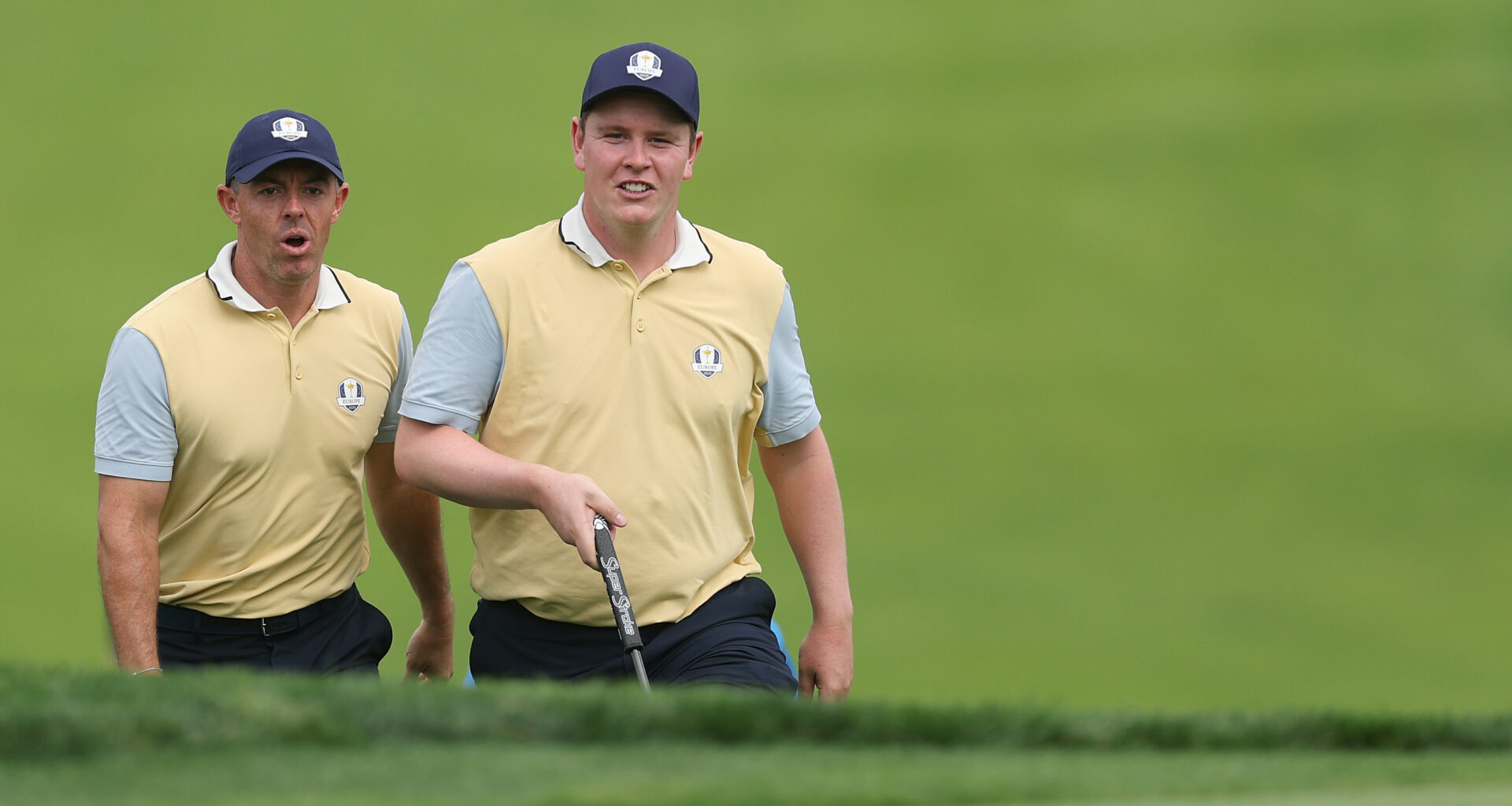 Robert MacIntyre reacts to being put in the same group as Rory McIlroy and Chris Gotterup at the Scottish Open