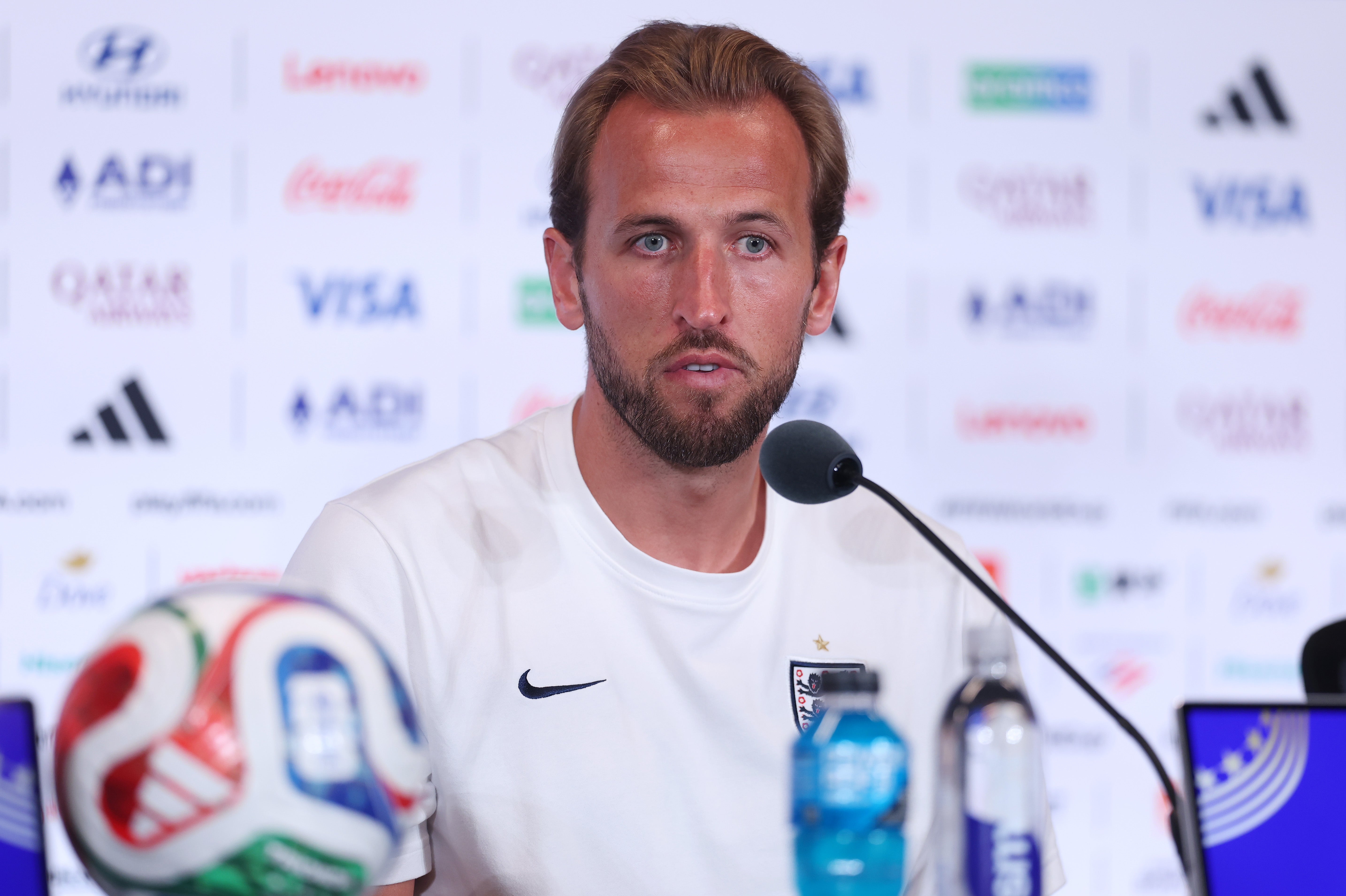 England captain Harry Kane described playing golf with United States President Donald Trump as a 'pretty surreal experience'