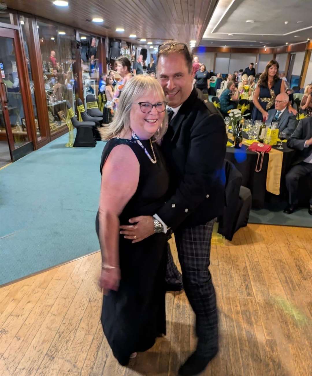 Sharon and Ken Finnerty were delighted with the turnout. Pictures: Liam Finnerty Charitable Trust.