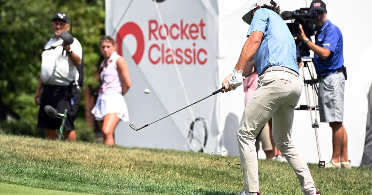 Cameron Young shares 2nd-round lead at Rocket Classic after cooling off to shoot 9-under 61 | National Sports