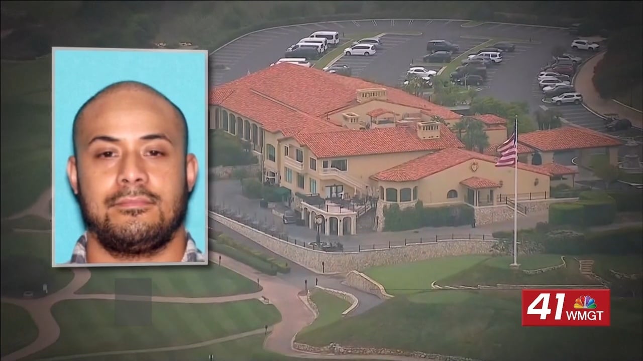 Marine veteran charged after armed security scare outside Trump's golf club