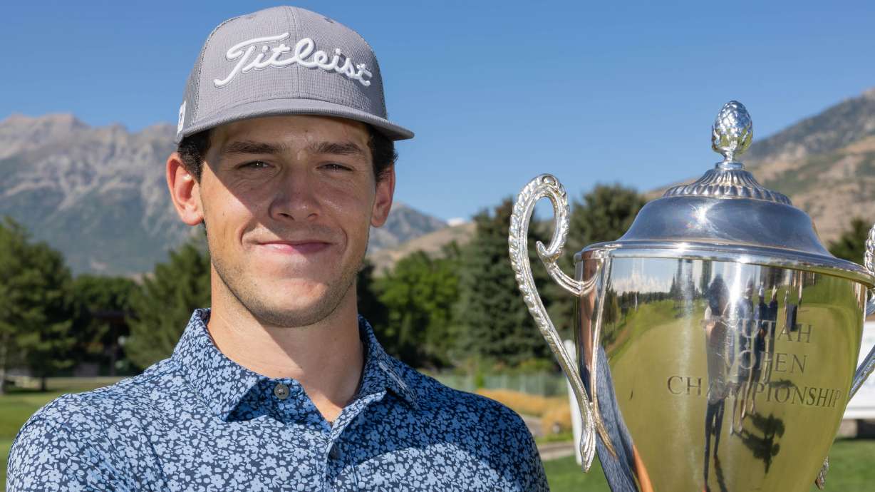 Former Utah golfer Blake Tomlinson captures 2nd Utah Open title in 5 years