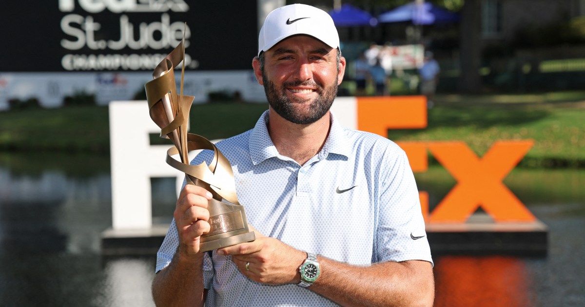 Scottie Scheffler wins St Jude Championship by eight shots | Golf News