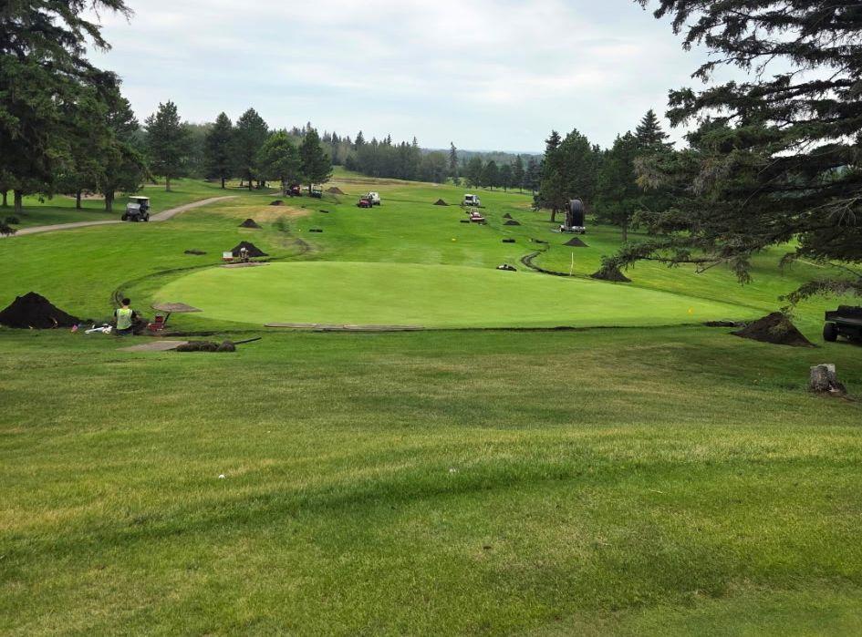 New irrigation system installed at Ponoka Golf Club