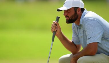 Scheffler on the cusp of breaking PGA Tour mark held by Tiger Woods