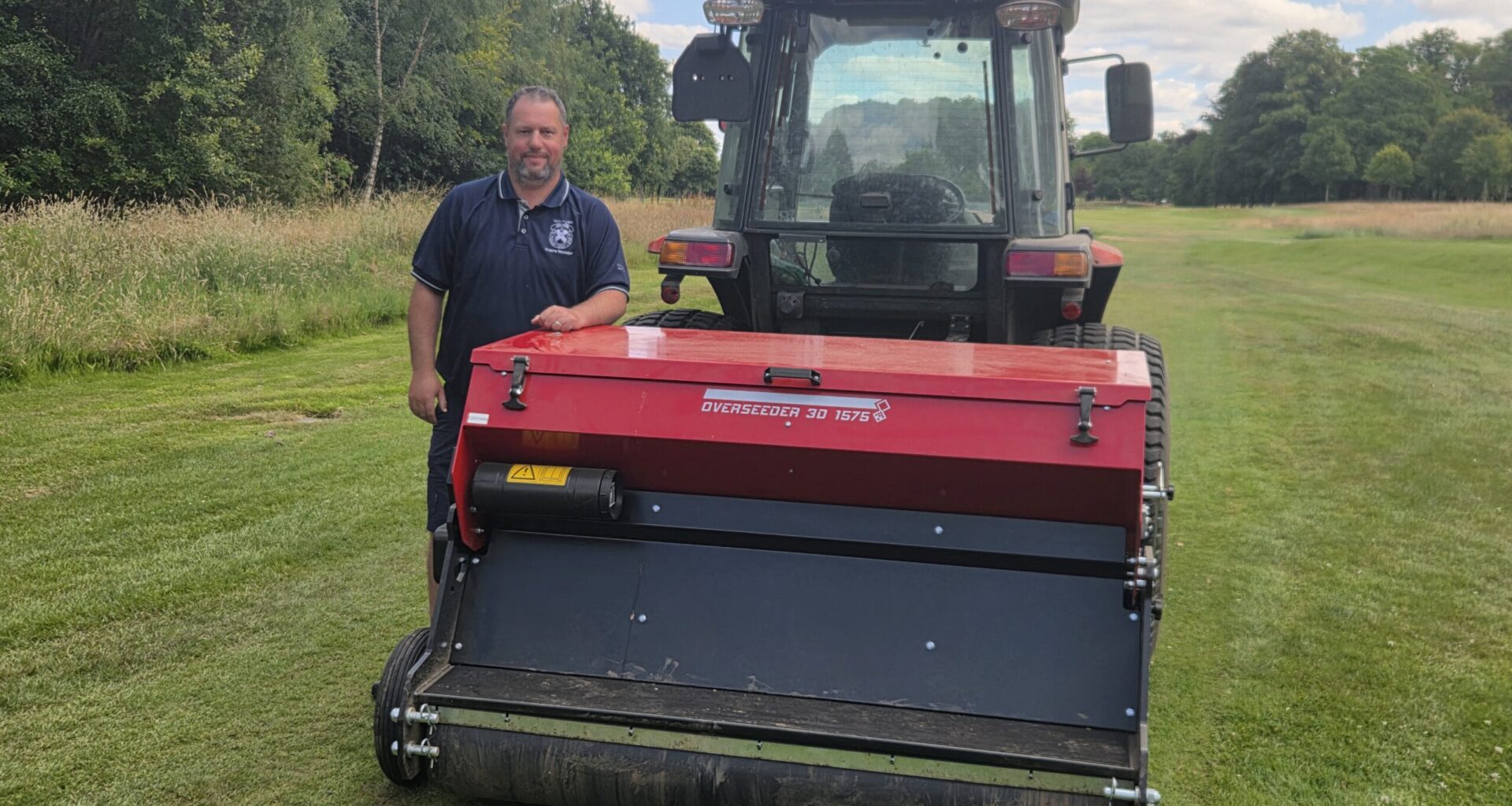 Redexim Overseeder Helps Pollok Golf Course Tackle High Wear Areas