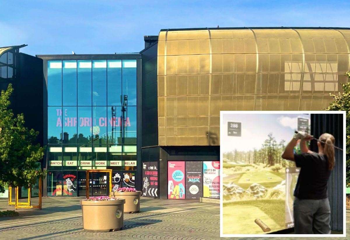 Golf simulators revealed for Ashford’s Elwick Place leisure complex as council steps up revamp following Matches Sports Bar closure